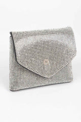 Rhinestone Mini Bag W Chain Belt