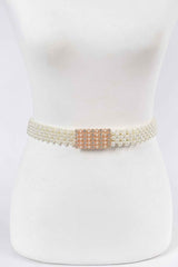 Elastic Pearl Belt