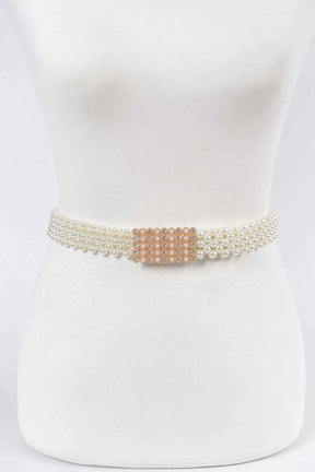 Elastic Pearl Belt