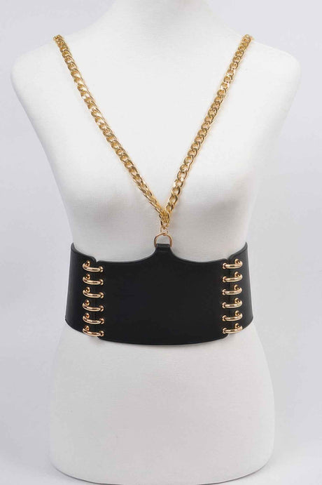 Unique Faux Leather Belt