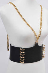 Unique Faux Leather Belt