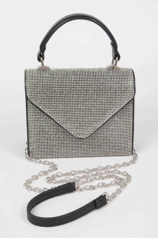 Rhinestone Single Handle Bag