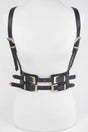 Multi Buckle Plus Size Harness Belt