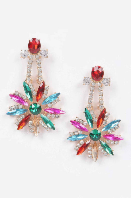 Rhinestone Dangle Earring