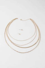 Multi Snake Chain Necklace