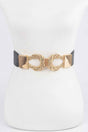 Twist Link Cuff Elastic Belt