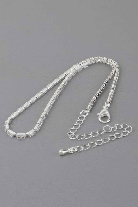 Cubic Crystal Jewel Necklace