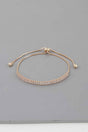 Classic Rhinestone Adjustable Bracelet