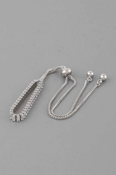 Classic Rhinestone Adjustable Bracelet