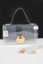 Transparent Top Handle Bag
