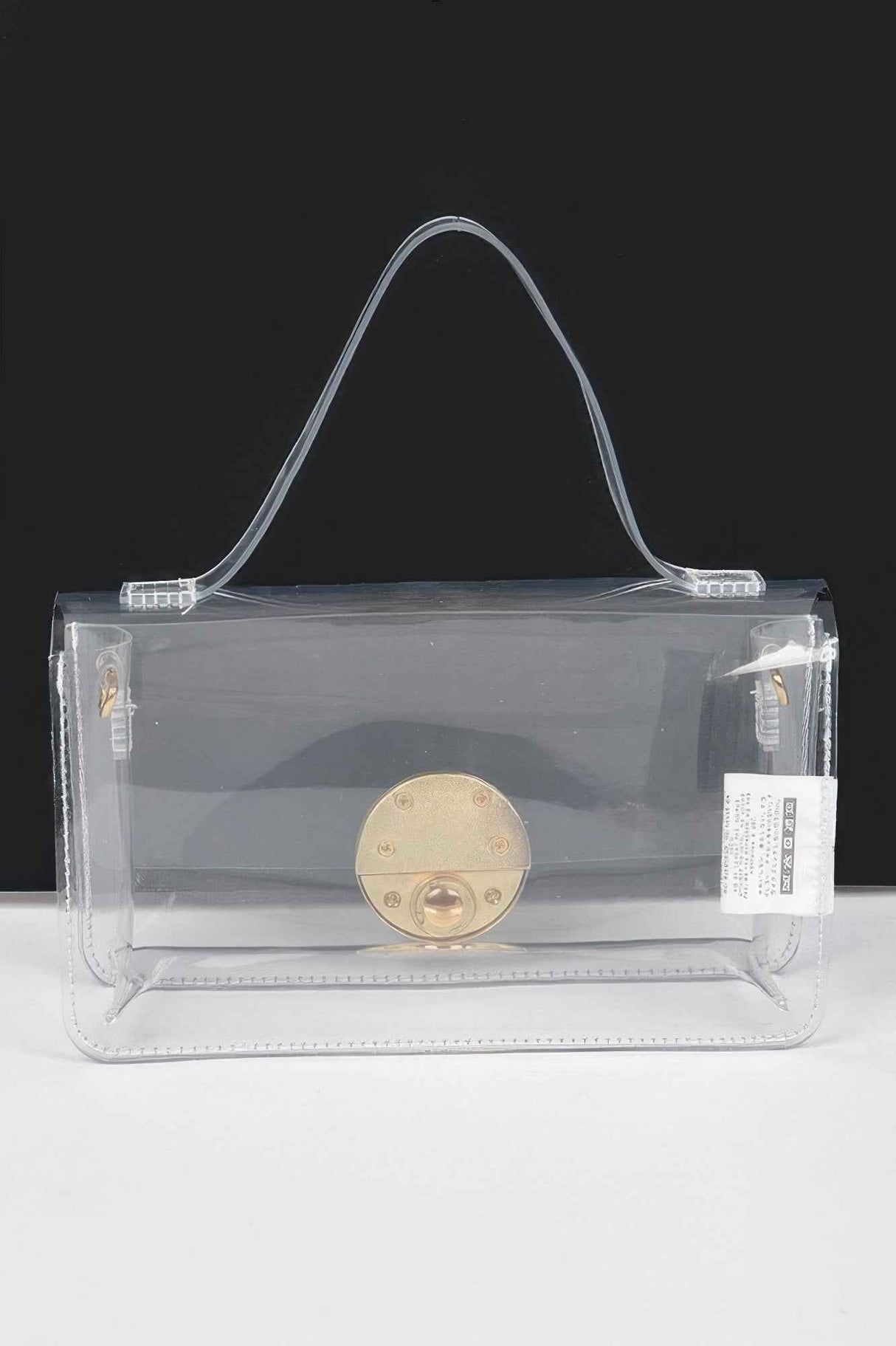 Transparent Top Handle Bag