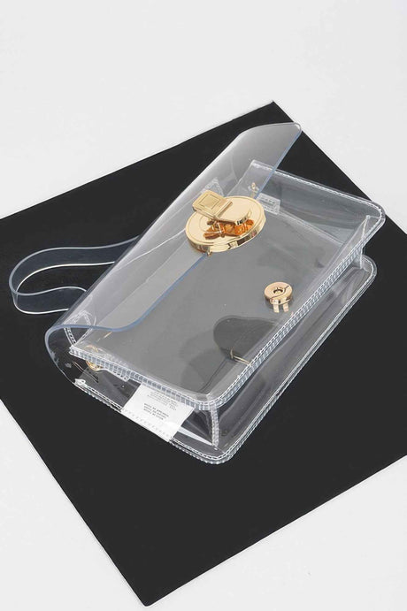 Transparent Top Handle Bag