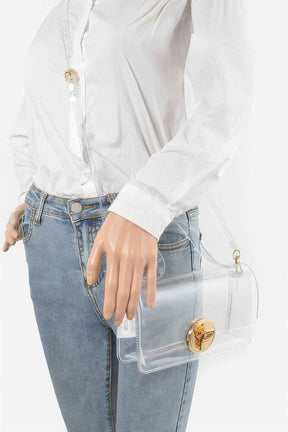 Transparent Top Handle Bag