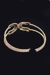 Wrap Rhinestone Bangle