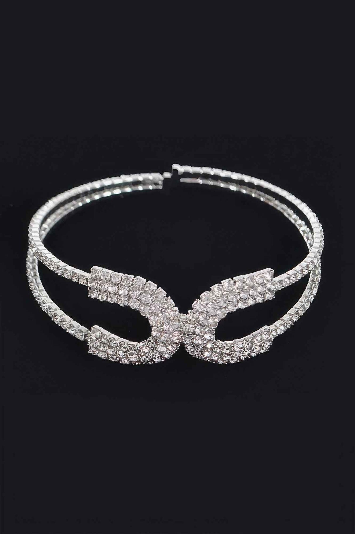 Wrap Rhinestone Bangle