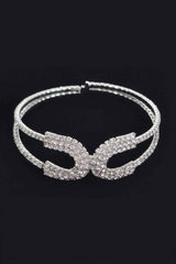 Wrap Rhinestone Bangle