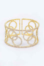 Wrap Rhinestone Bangle