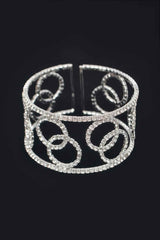Wrap Rhinestone Bangle