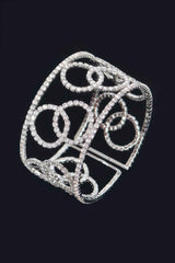 Wrap Rhinestone Bangle