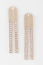Crystal Arch Drop Earrings