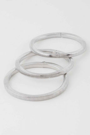 Triple Snake Chain Bracelet