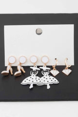 Multi Luxury Lady Earrings Set