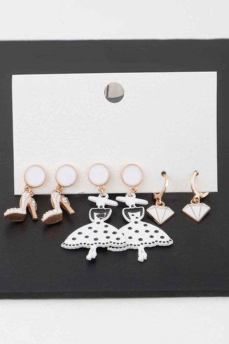 Multi Luxury Lady Earrings Set