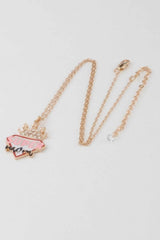 Super Mom Diamond Crown Necklace