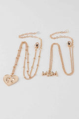 Mom Heart Pendant Necklace