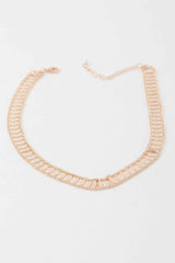 Leaf Chain Choker Necklace