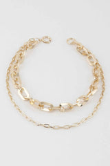 Double Link Chain Necklace