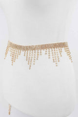 Falling Icicle Gemstone Belt