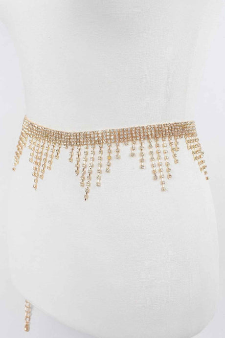 Falling Icicle Gemstone Belt