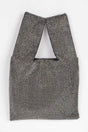 Rhinestone Studded Tote Bag