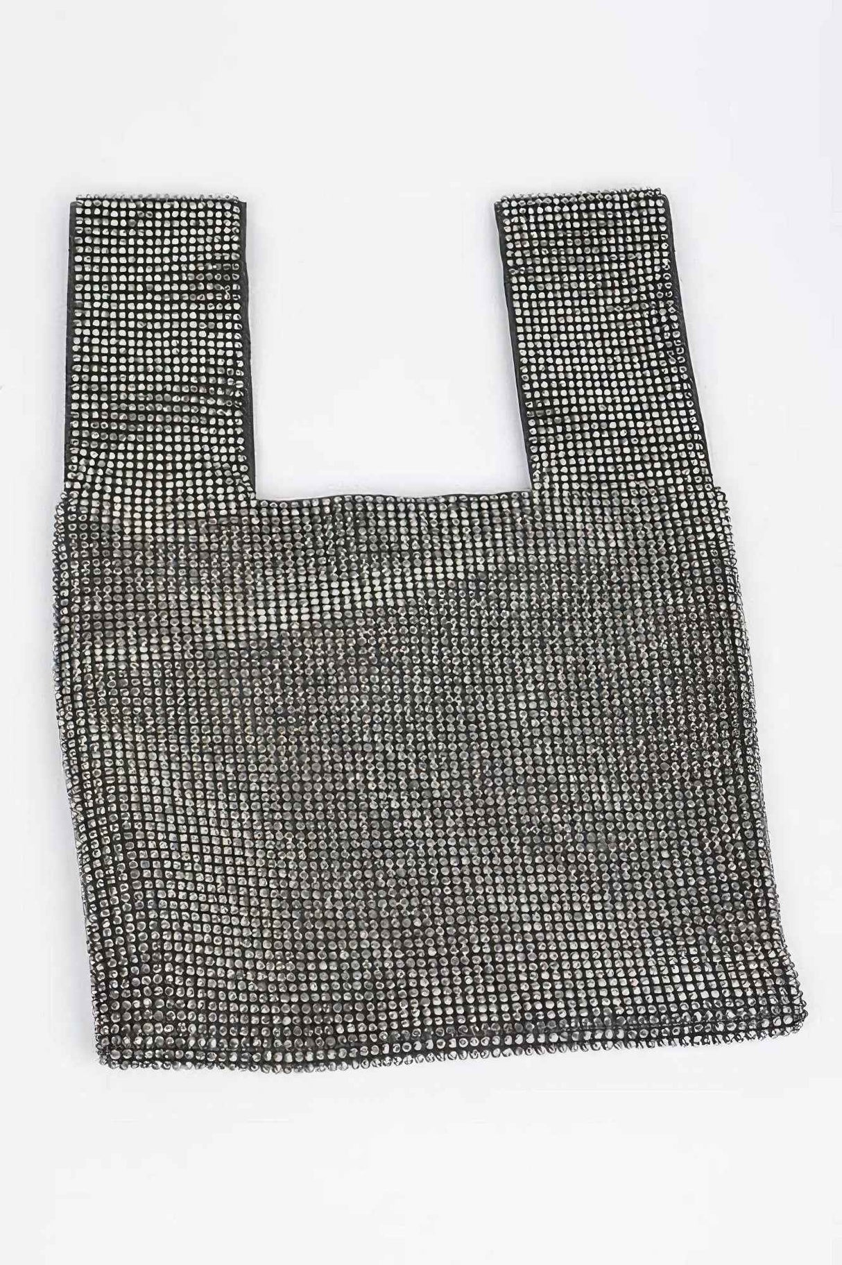 Rhinestone Studded Tote Bag