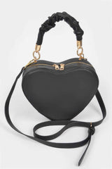 Heart Shape Top Handle Bag