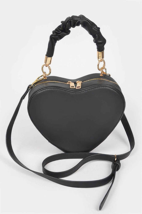 Heart Shape Top Handle Bag