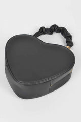Heart Shape Top Handle Bag