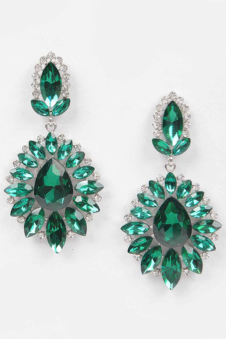 Rhinestone Dangle Earring