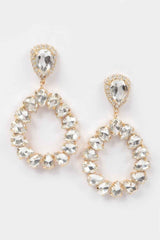 Tear Drop Stone Earring