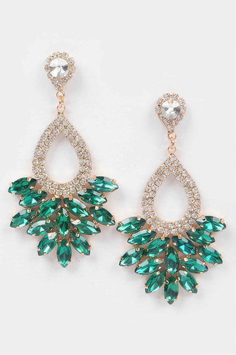Rhinestone Dangle Earring