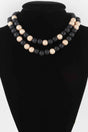 Two Toned Bead Necklace