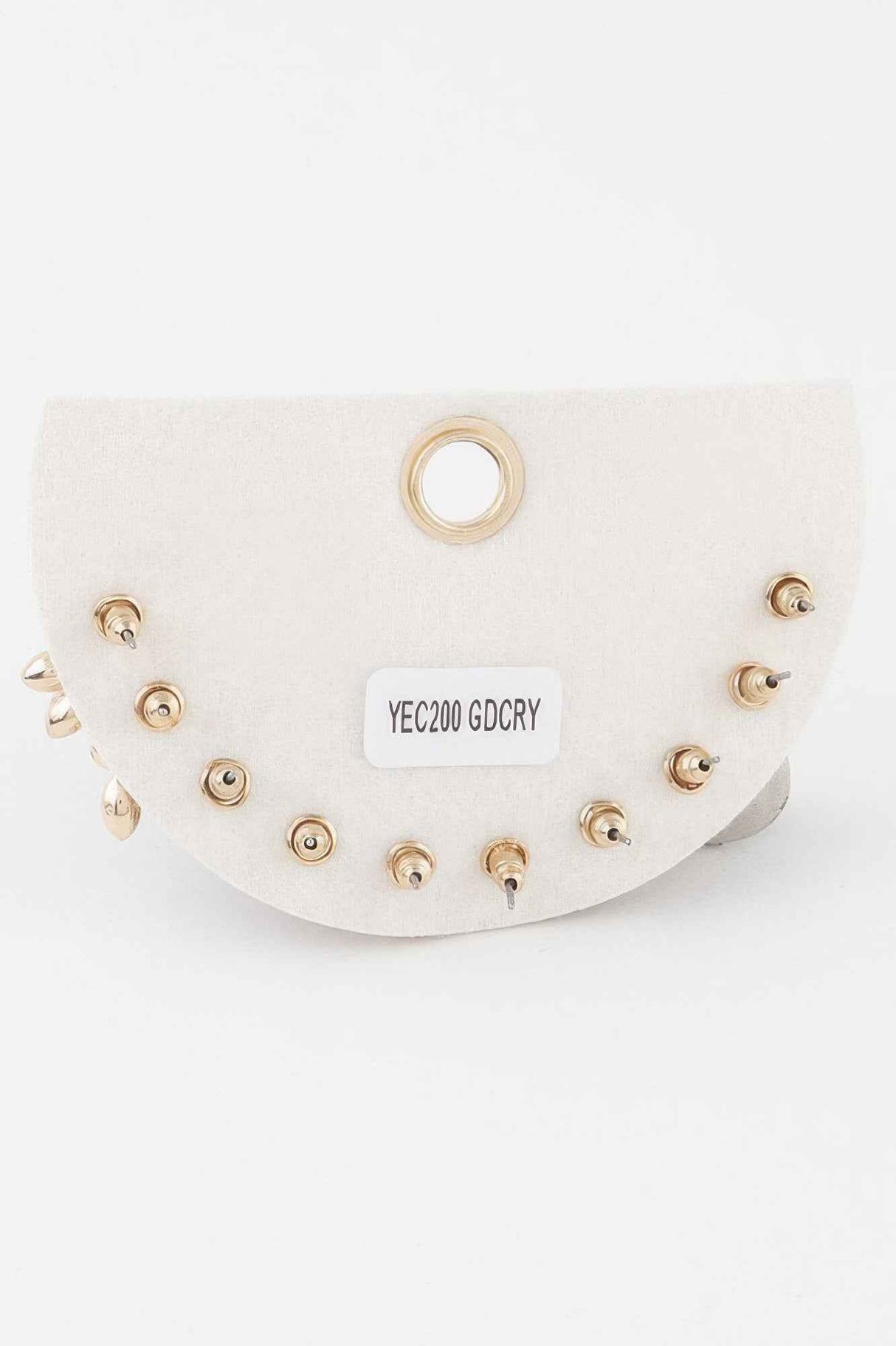 Jewel Flower Stud Earrings Set