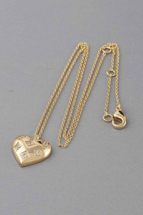 Shining Star Heart Necklace