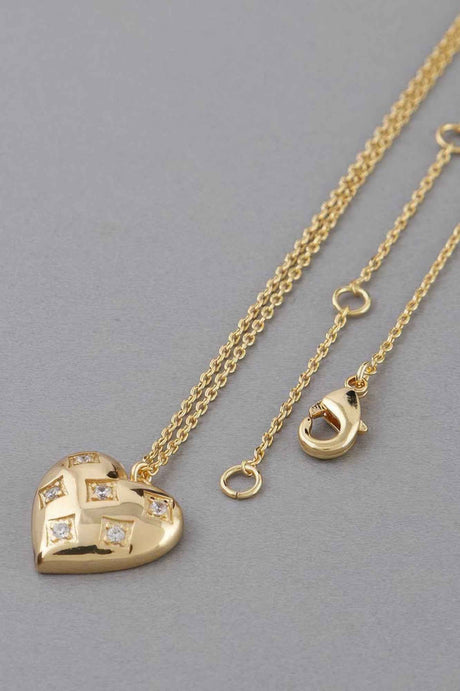 Shining Star Heart Necklace