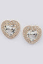 Rhinestone Stud Earring