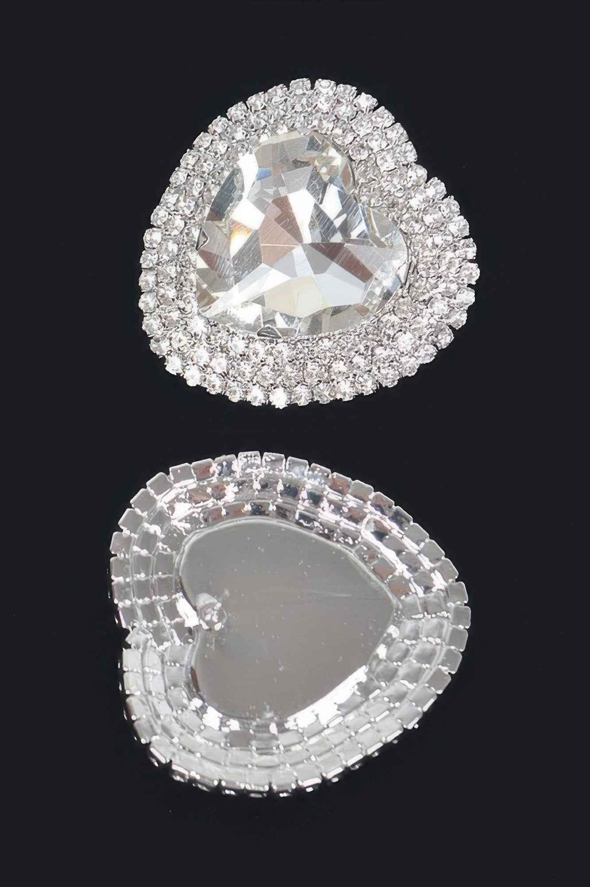 Rhinestone Stud Earring