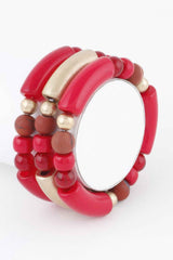 Two Toned Bead Bracelet