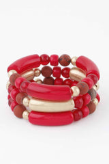 Two Toned Bead Bracelet
