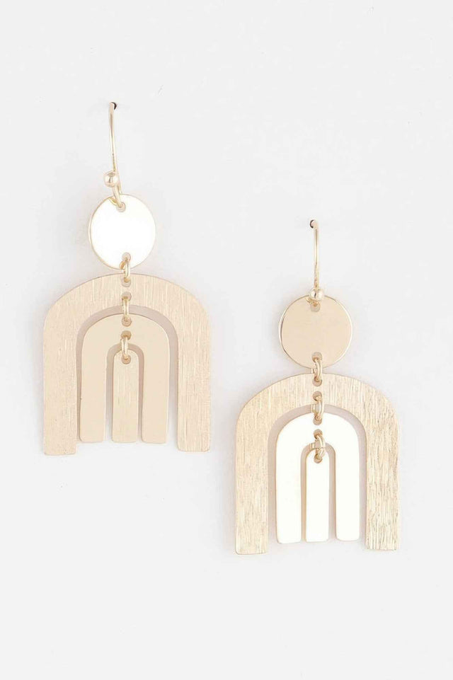 Triple Arch Earrings